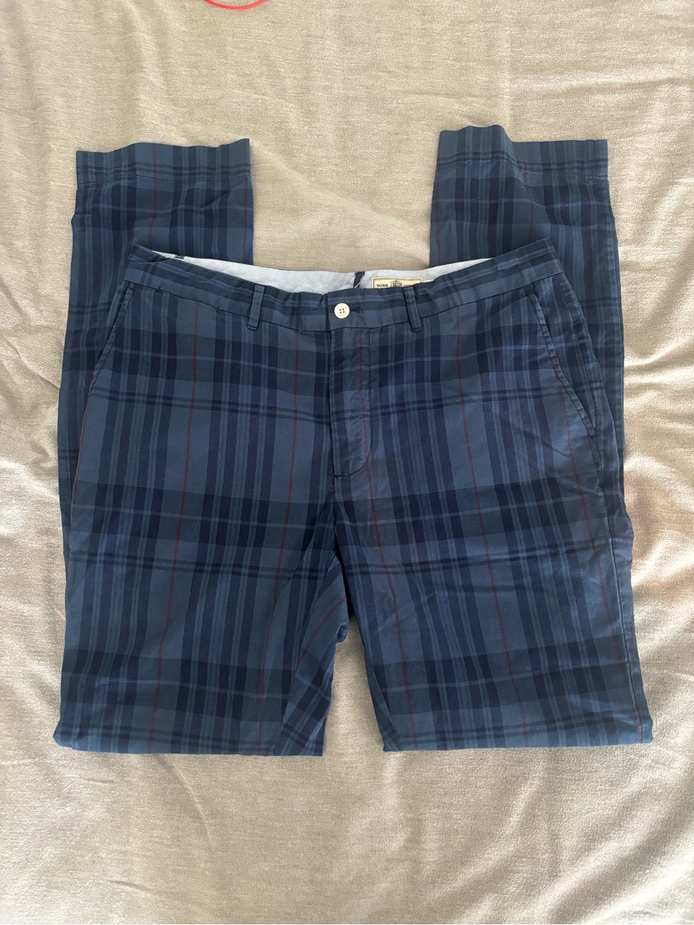 J. Press York Street Plaid 32/32 Chinos